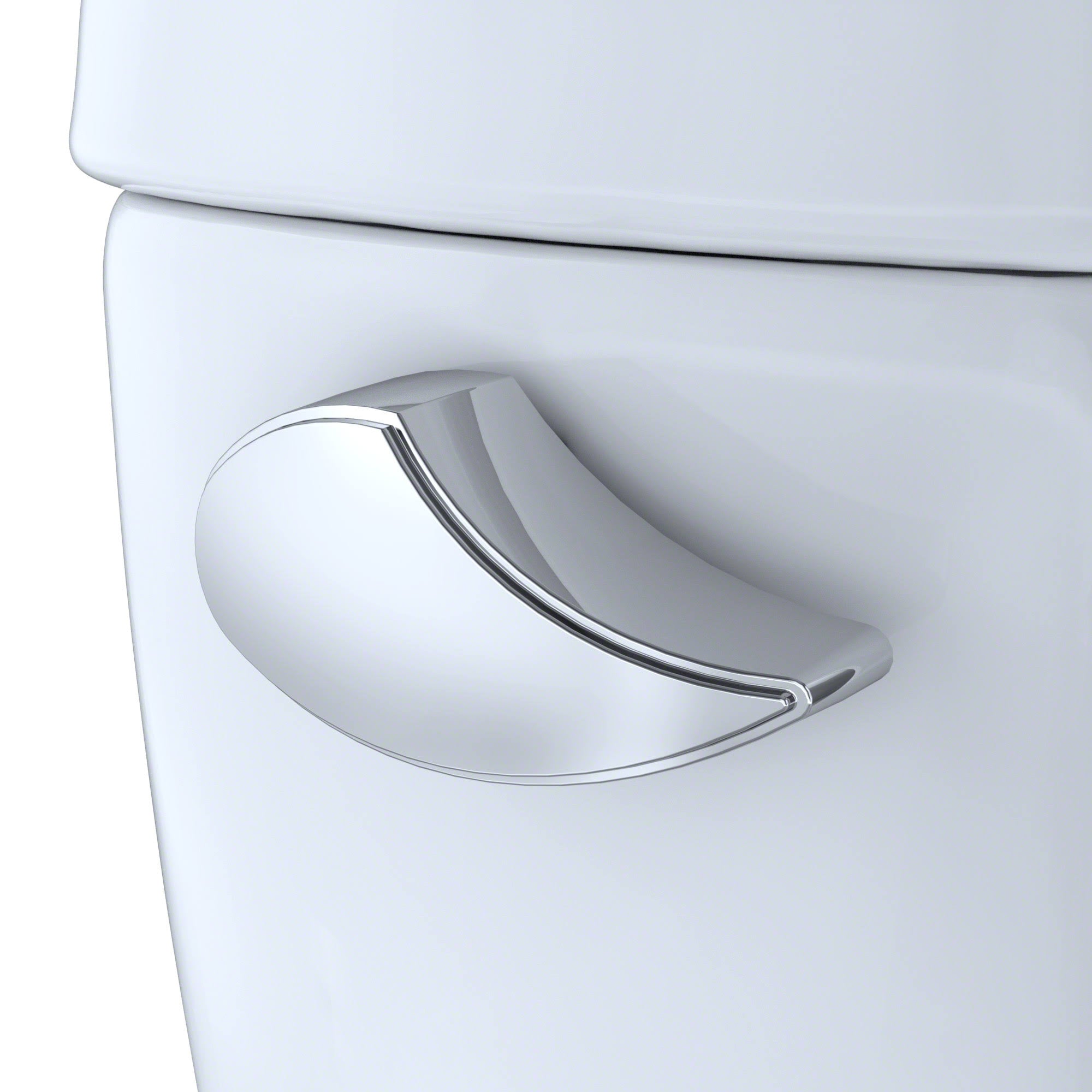 Cotton White Elongated Two-Piece Toilet with Right-Hand Trip Lever W47186