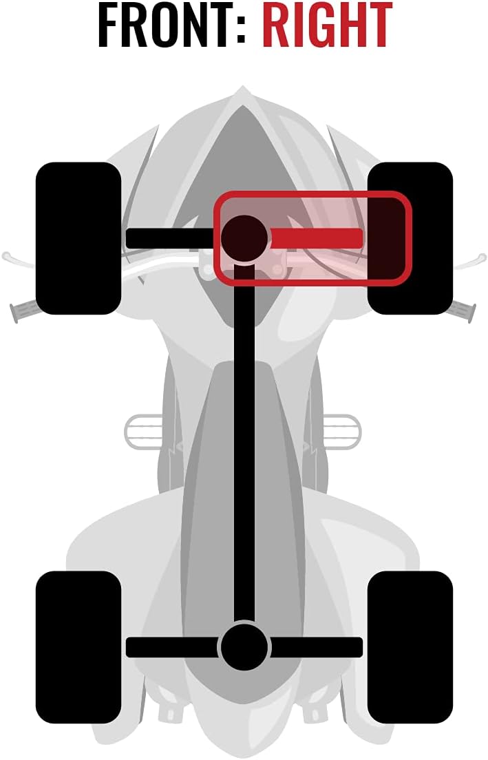 Front Right Axle for Can-Am Maverick 1000 4X4 L9495