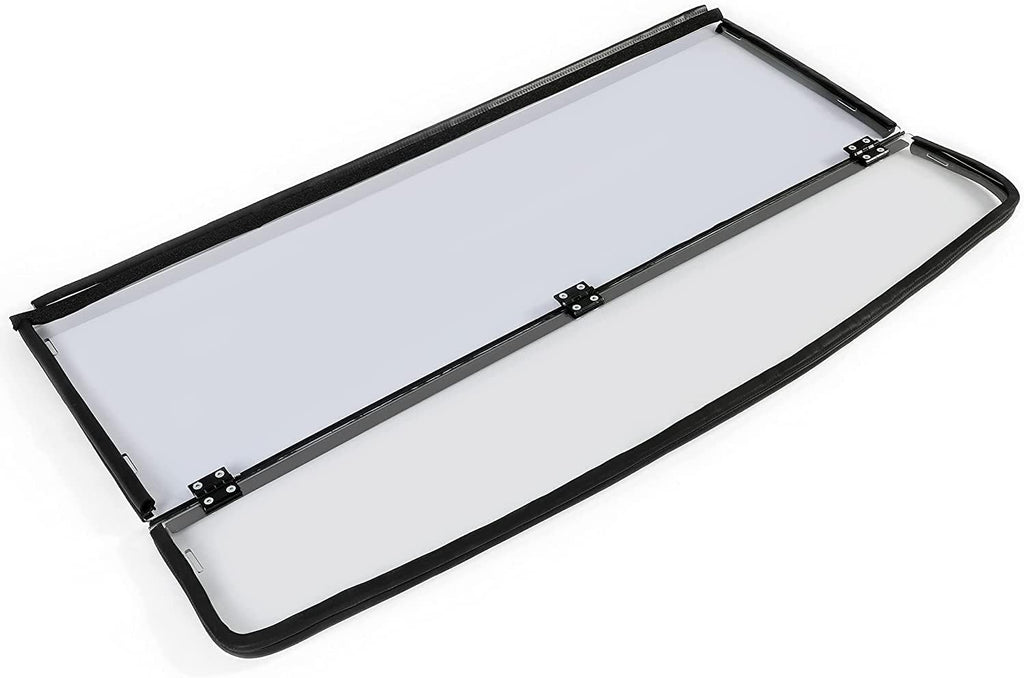 Flip Windshield Compatible with Polaris Ranger 1000 Front 2-in-1 Fold Down Clear Windscreen F667324
