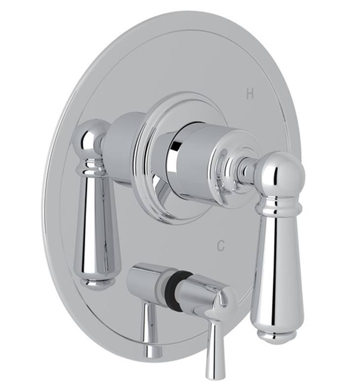 1/2x22 Pressure Balance Trim with Diverter with Lever Handles - English Bronze N51051