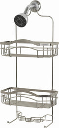 Over-The-Shower Caddy, Stainless Steel, Silver F591597