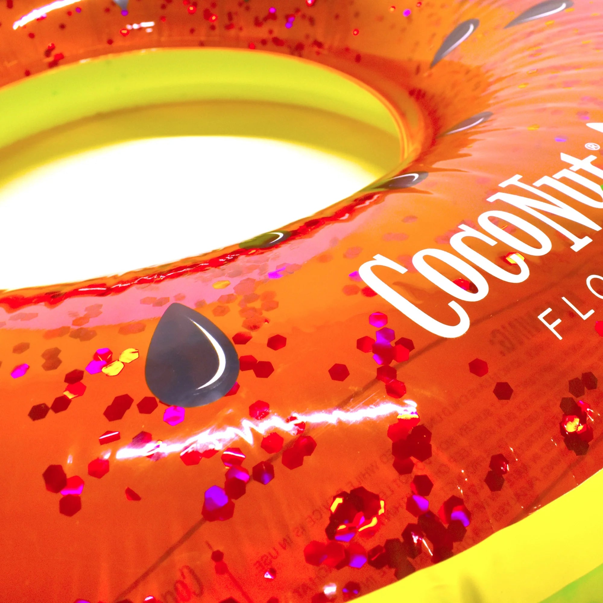 Juicy Watermelon Glitter 42" x 42" Inflatable Pool Float S6946