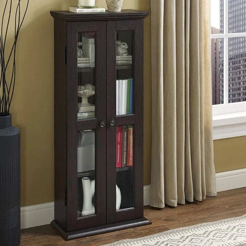 Espresso Media Storage Cabinet Q865744