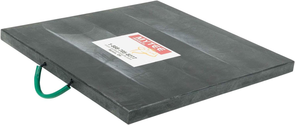 Outrigger Pad 30" x 30" x 2" Thick, 47 Ton Capacity, Black Q102125