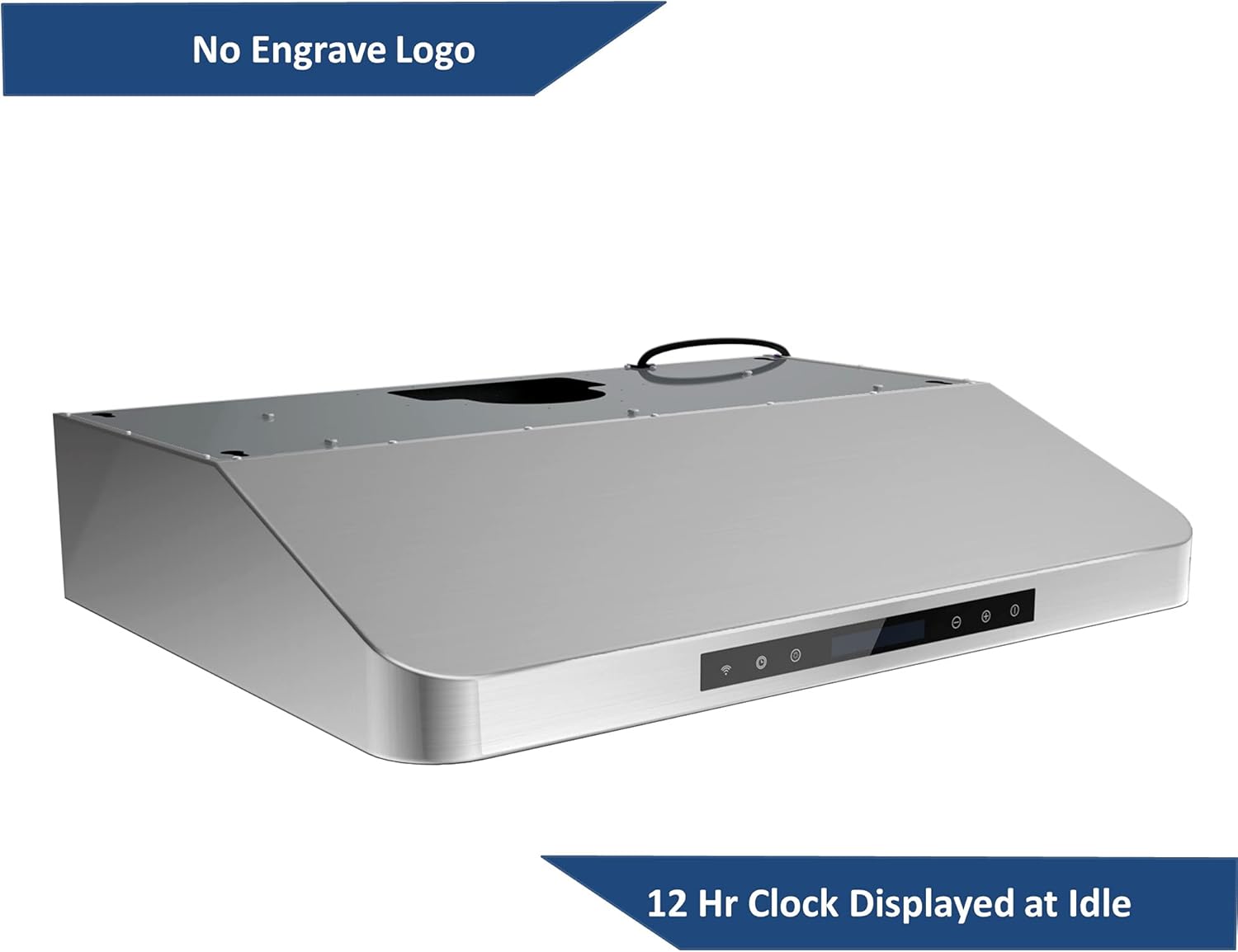 Stainless Steel Under Cabinet Range Hood with 2 LED Lights T31503