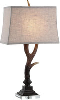 Rustic Resin/Crystal LED Lamp D332245