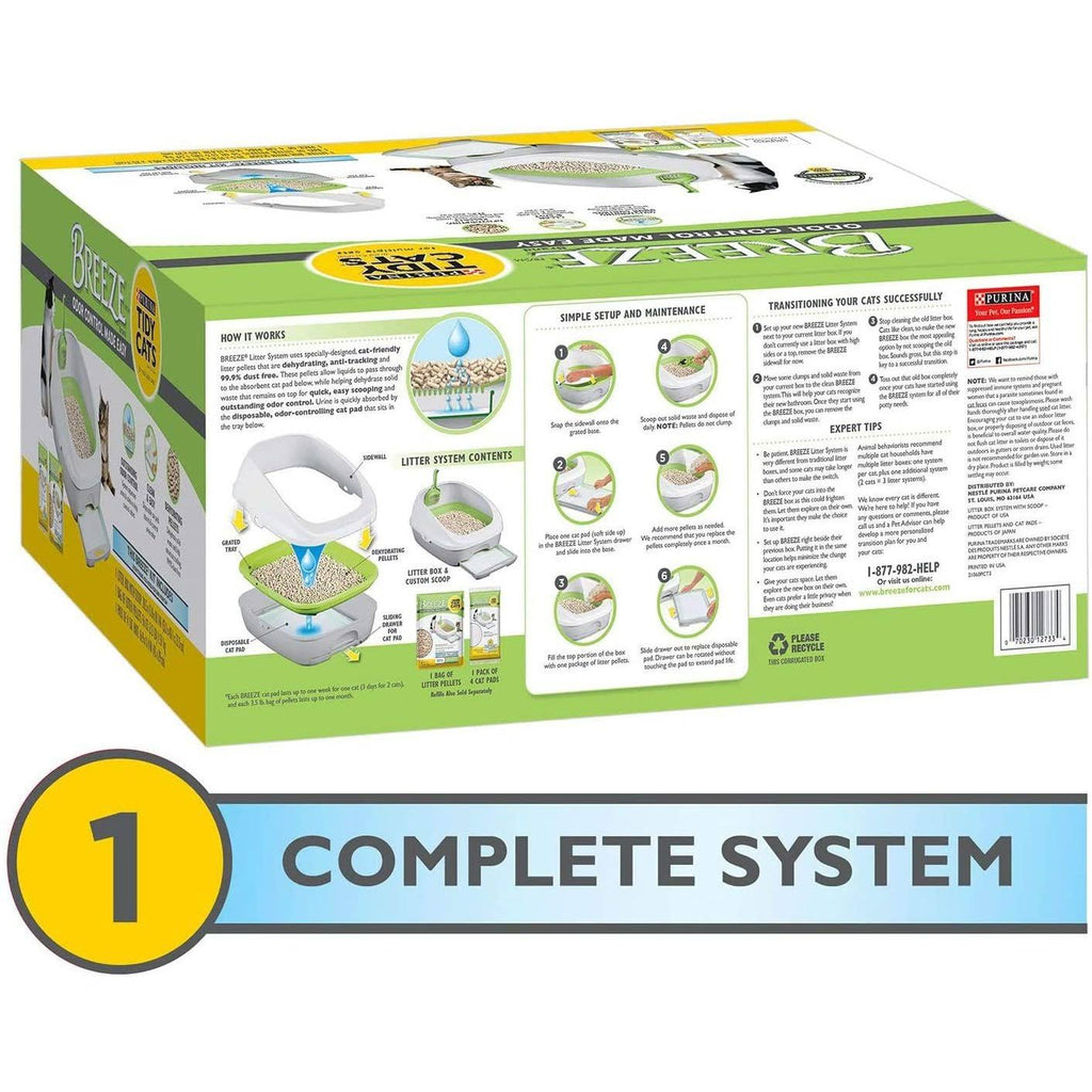 Anti-Tracking Pellets Cat Litter Box Starter Kit O46406