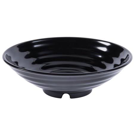 Black 32 oz. Round Bowl - 12/Case K435817