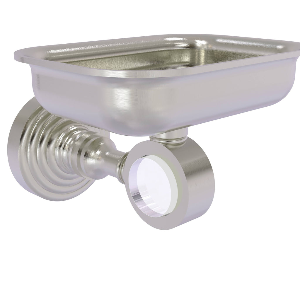 Satin Nickel Wall Mounted Soap Dish Holder O83713