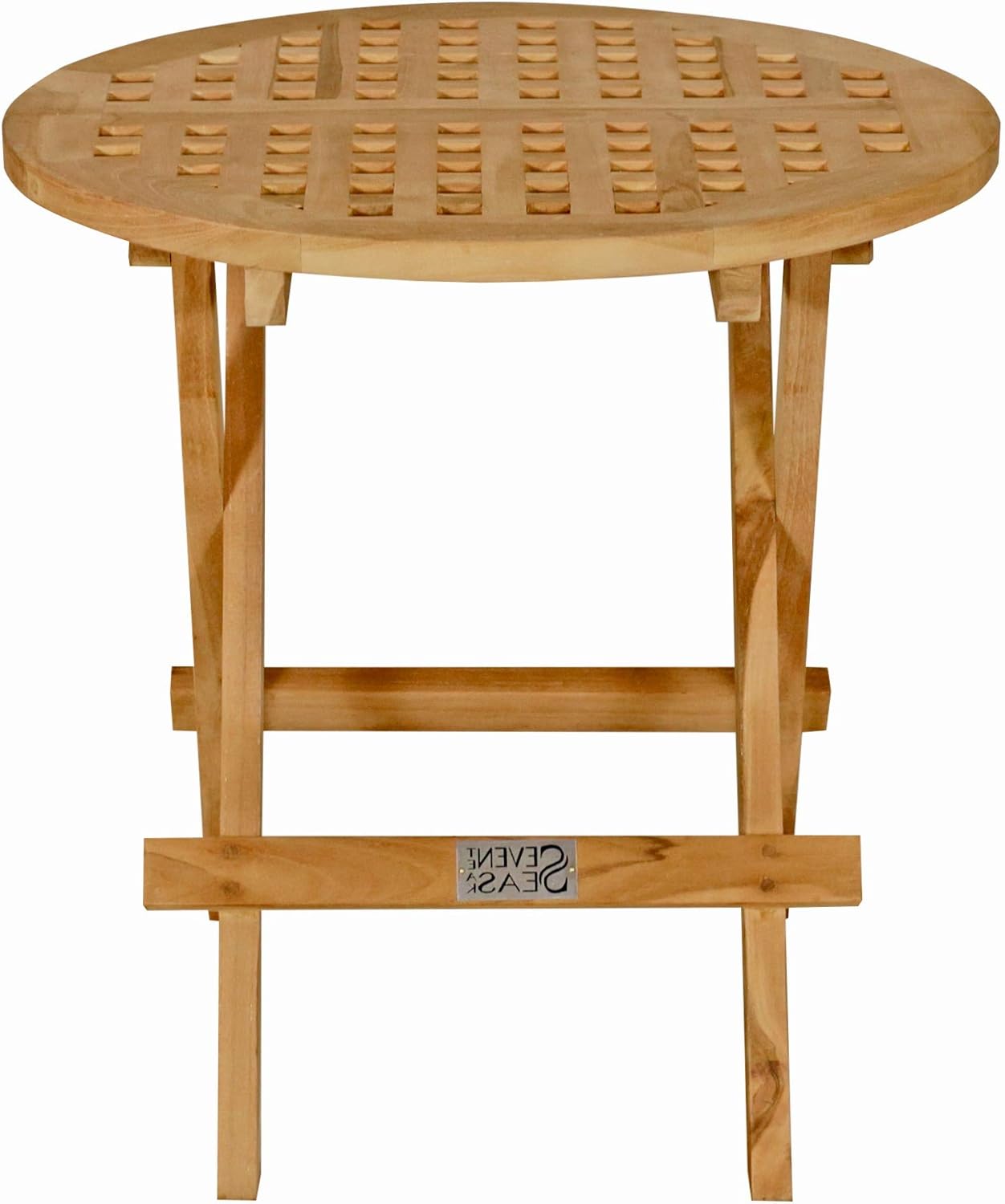 Teak Round Outdoor Folding Picnic Table A3064