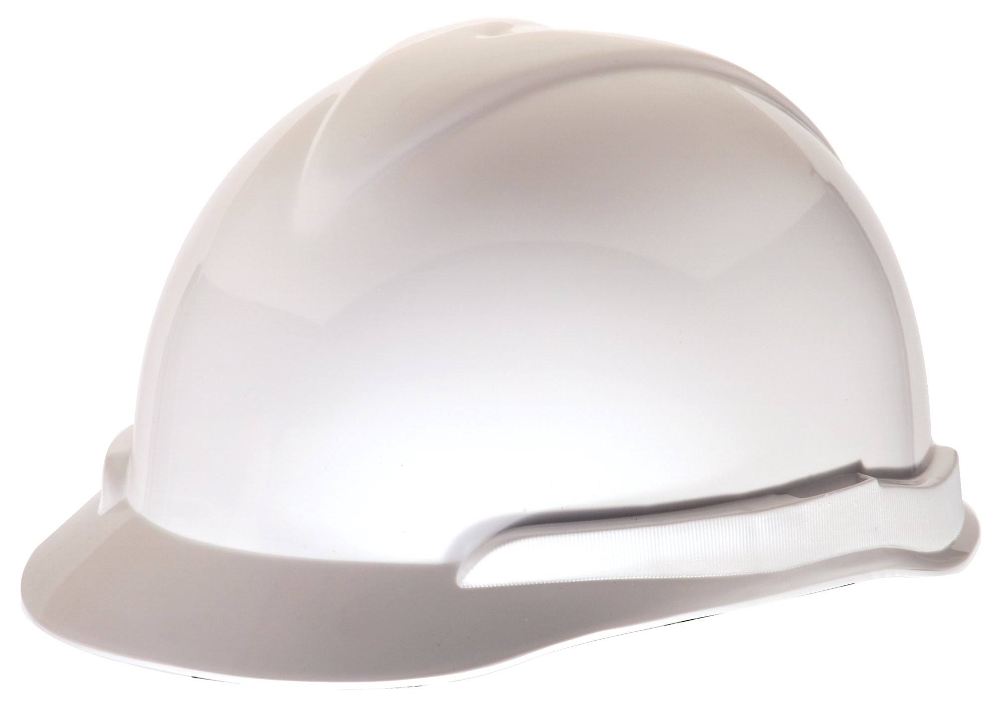 White Polyethylene Lateral Protective Cap with Fas-Trac Suspension G286
