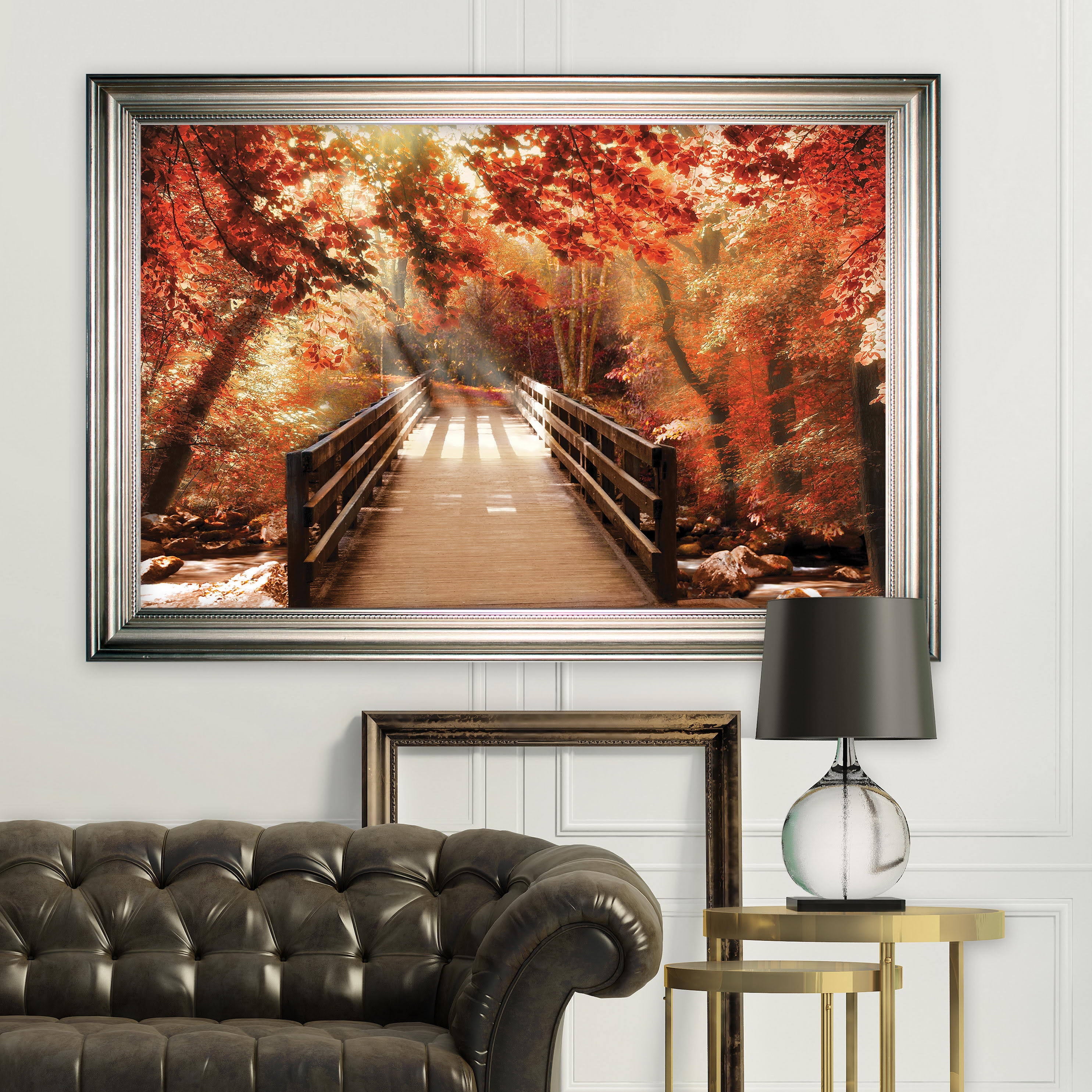 Silver Frame Autumn Bridge Q410792