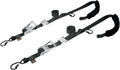 Black Ratchet Tie-Down Straps 1.5x22 Z4029
