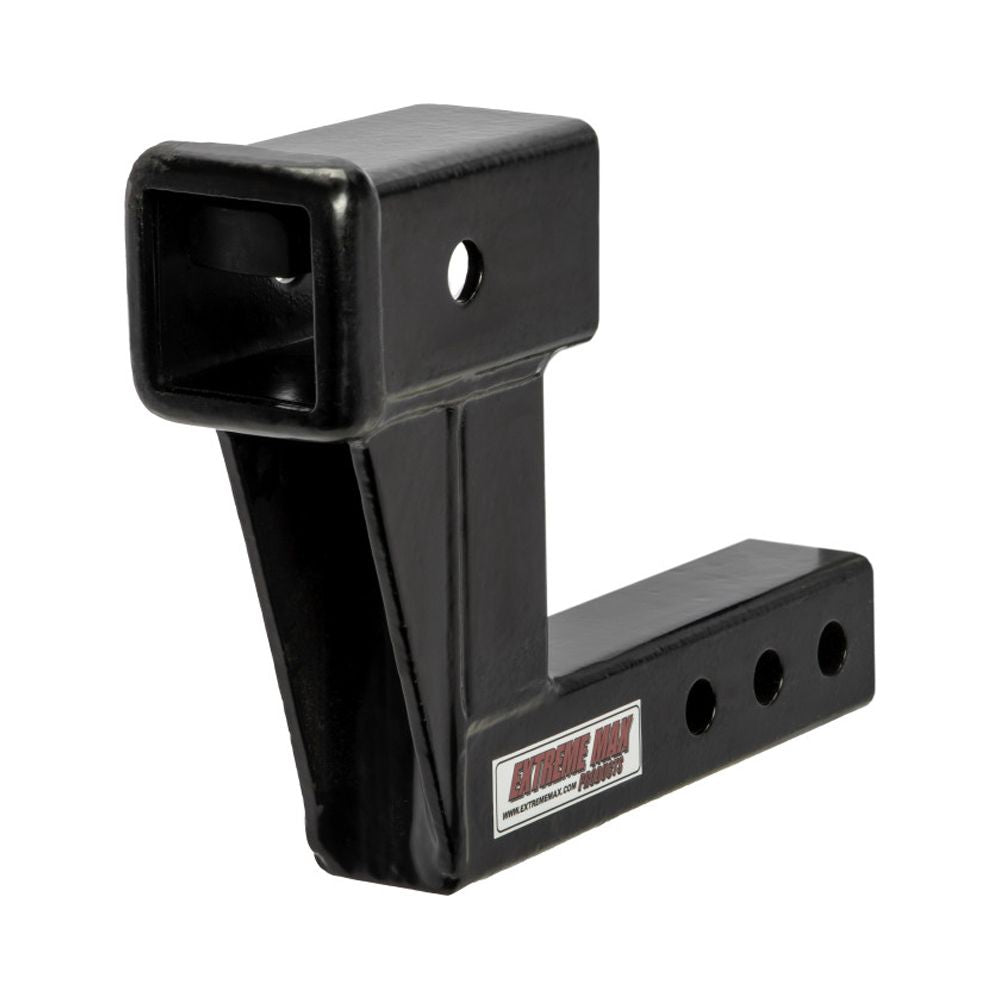 Solid Shank Receiver Extension with Two Hitch Pins X707