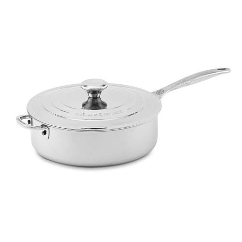 4.5-Quart Stainless Steel Saute Pan with Lid F521568