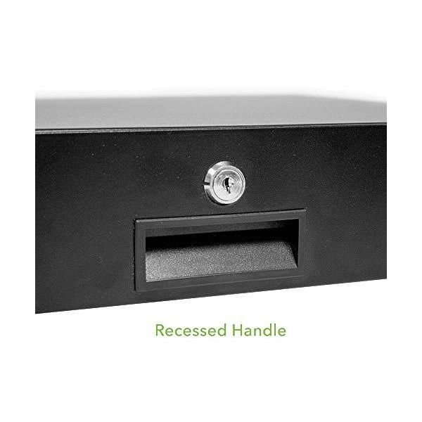 19x22 Rack Mount 3U Locking Server Cabinet with Key Drawer F833