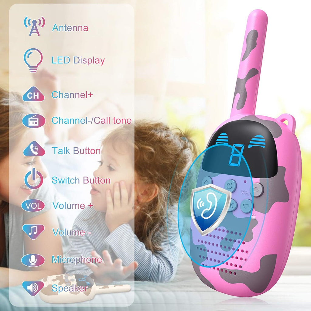 Kids Walkie Talkies 5 Pack Two Way Radios P19994