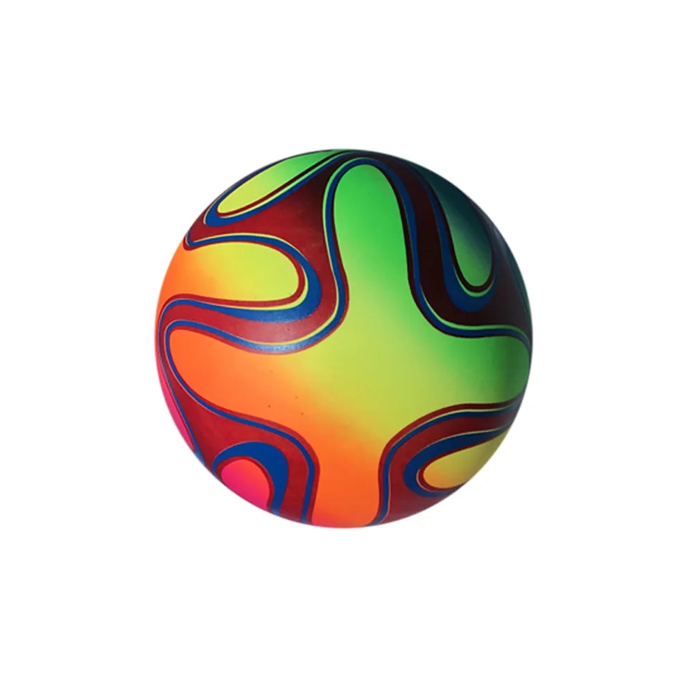 8.5 Rainbow Rubber Bouncing Balls Q64775