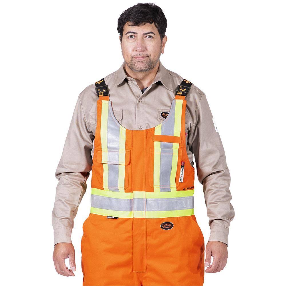 Flame Resistant Quilted Cotton Safety Overall 2xl J833