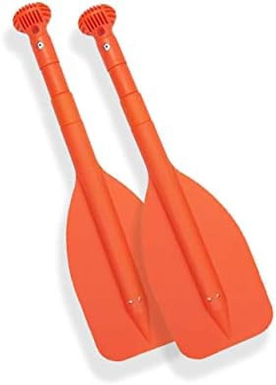 Set Of 2 Mini Telescopic 21'' - 42'' Paddle Orange D905767
