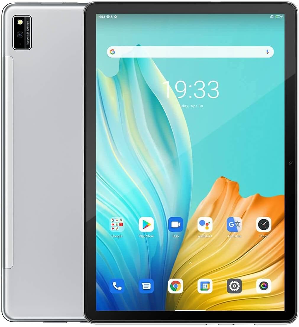 Silver 10.1 inch Android Tablet E1907