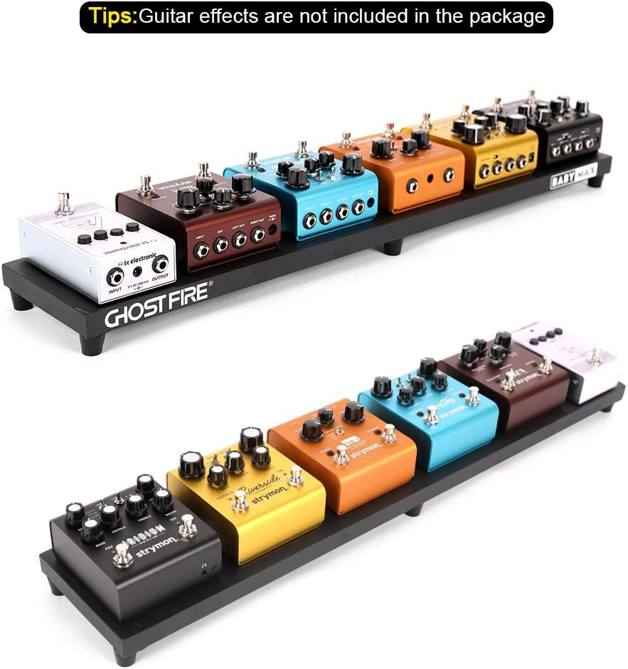 Aluminum Alloy Effect Pedalboard with Carry Bag D214