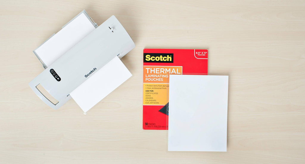 Thermal Laminating Pouches, 8.9 x 11.4-Inches, 3 Mil Thick, 200-Pack, Clear O20339