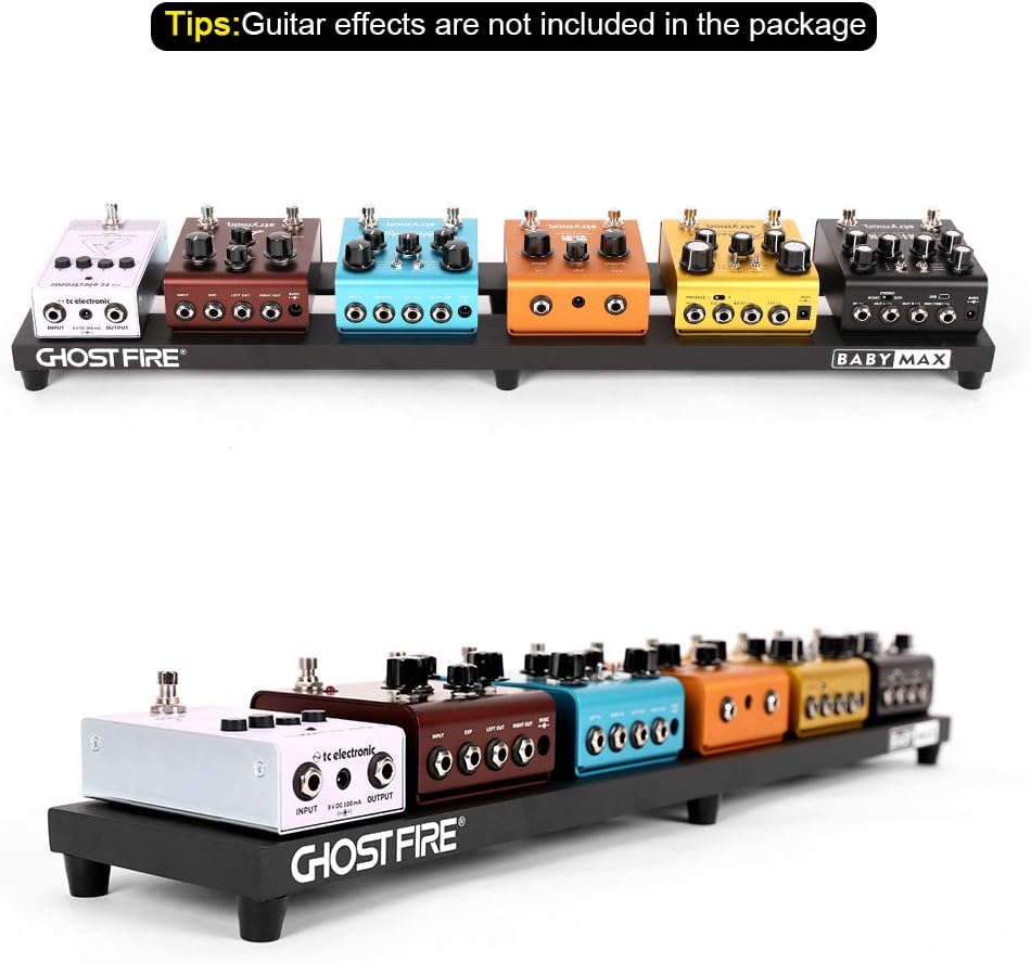 Aluminum Alloy Effect Pedalboard with Carry Bag D214
