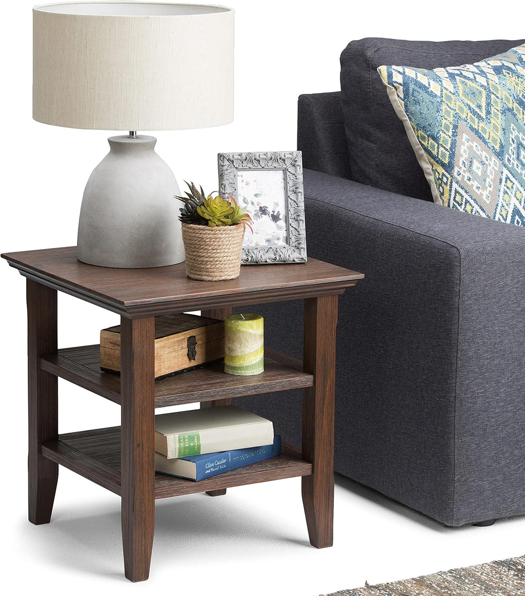 Warm Walnut Brown End Table P259