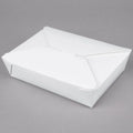 White Microwavable Paper Take-Out Container W1443
