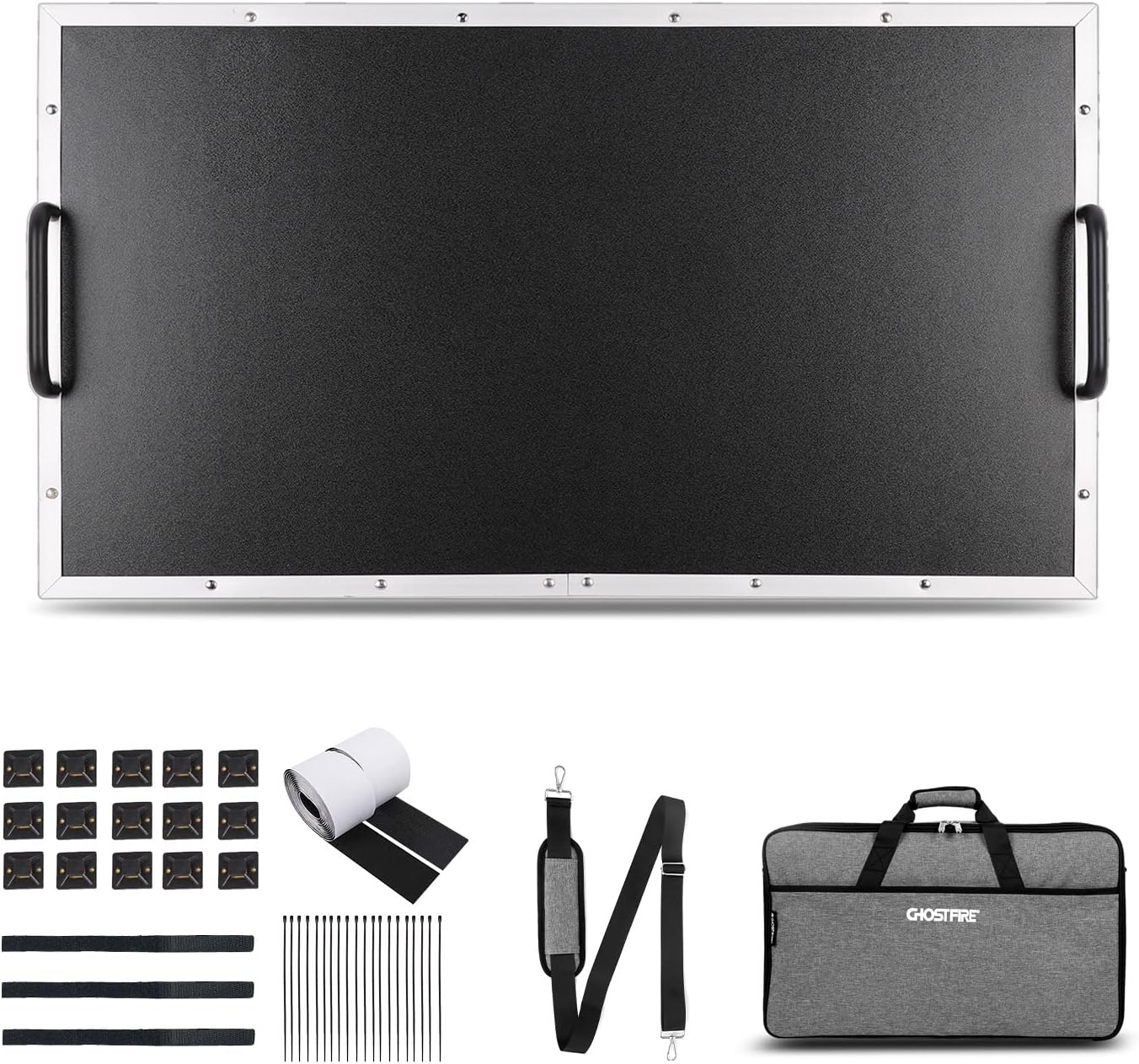 Aluminum Alloy Effect Pedalboard with Carry Bag D214