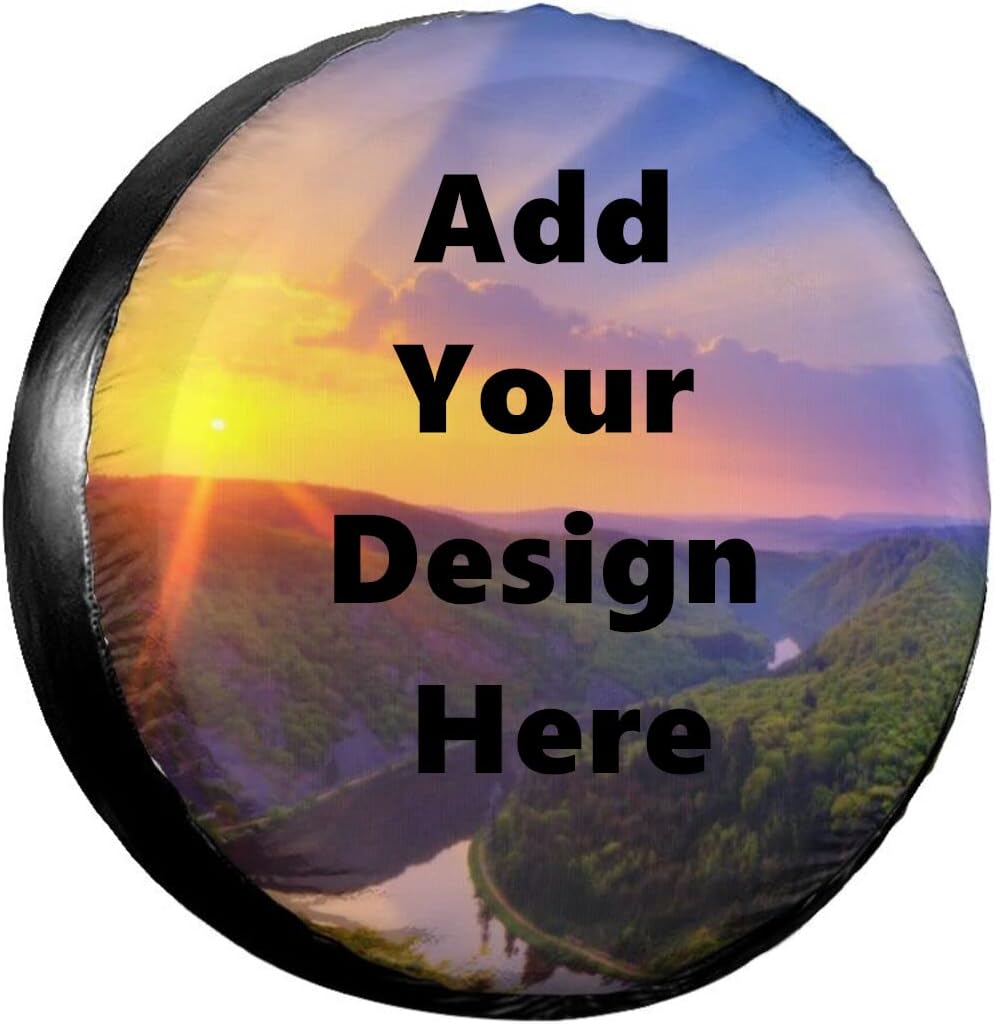 Custom Spare Tire Covers Universal Car Truck SUV Pack of 2 F50958