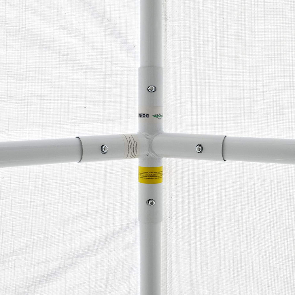 White 10' x 15' Carport Shelter P9837