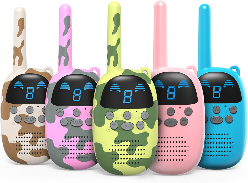 Kids Walkie Talkies 5 Pack Two Way Radios P19994