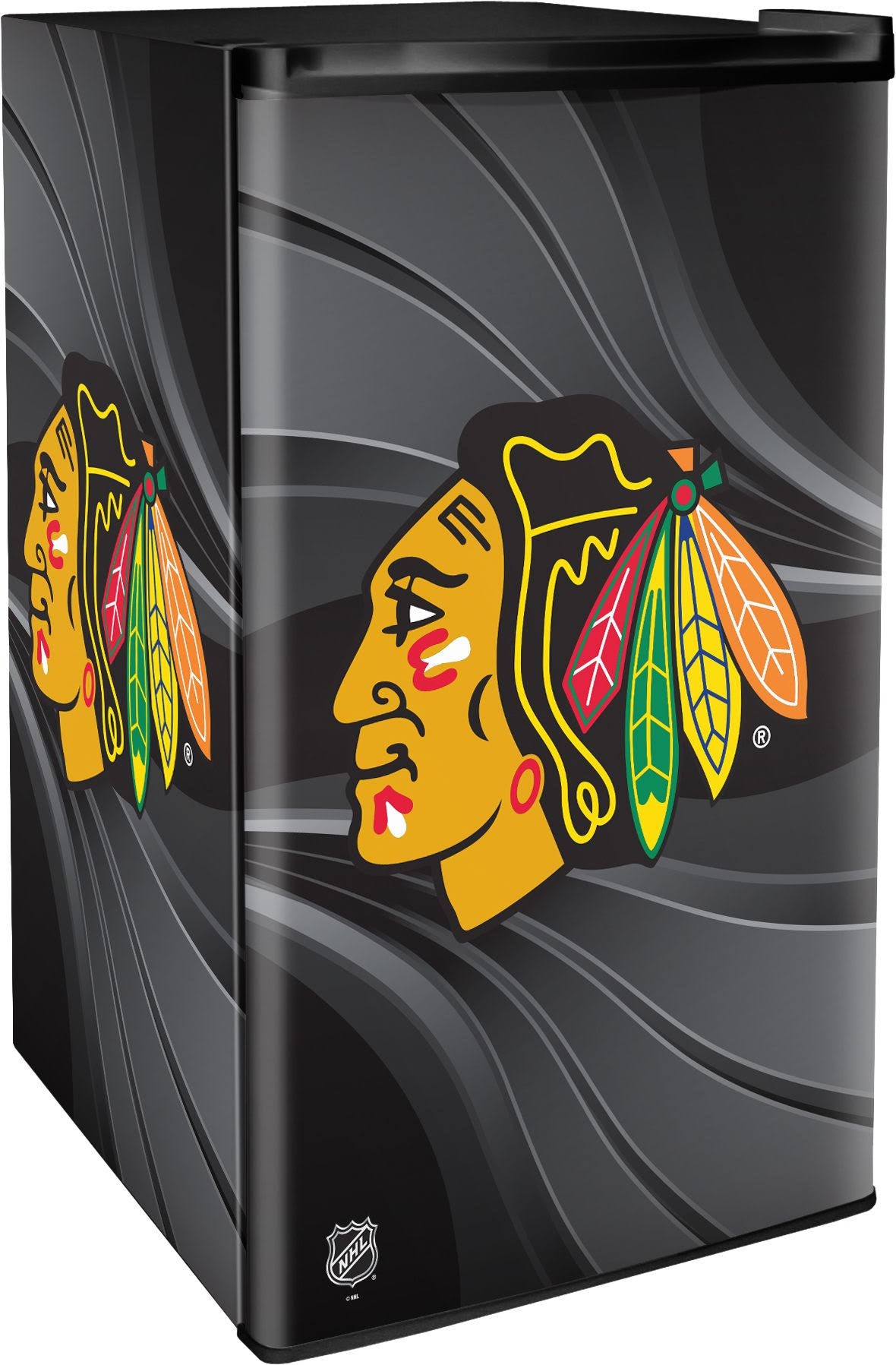 Chicago Blackhawks NHL Counter Top Height Refrigerator R6223