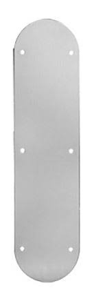 Oil Rubbed Bronze Push Plate with Screw Holes L123