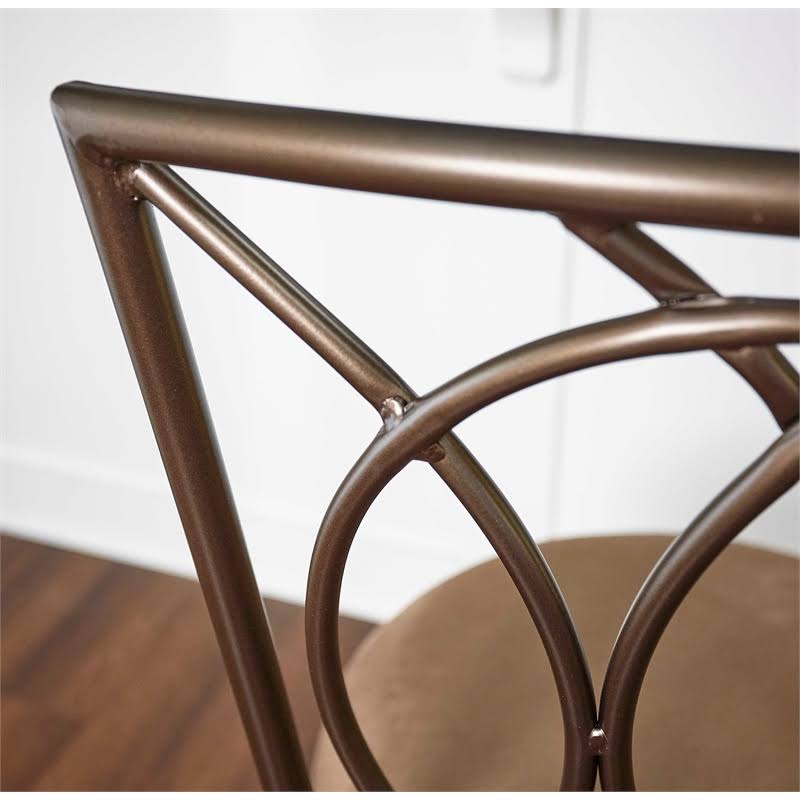 Bronze Metal Counter Stool N5243