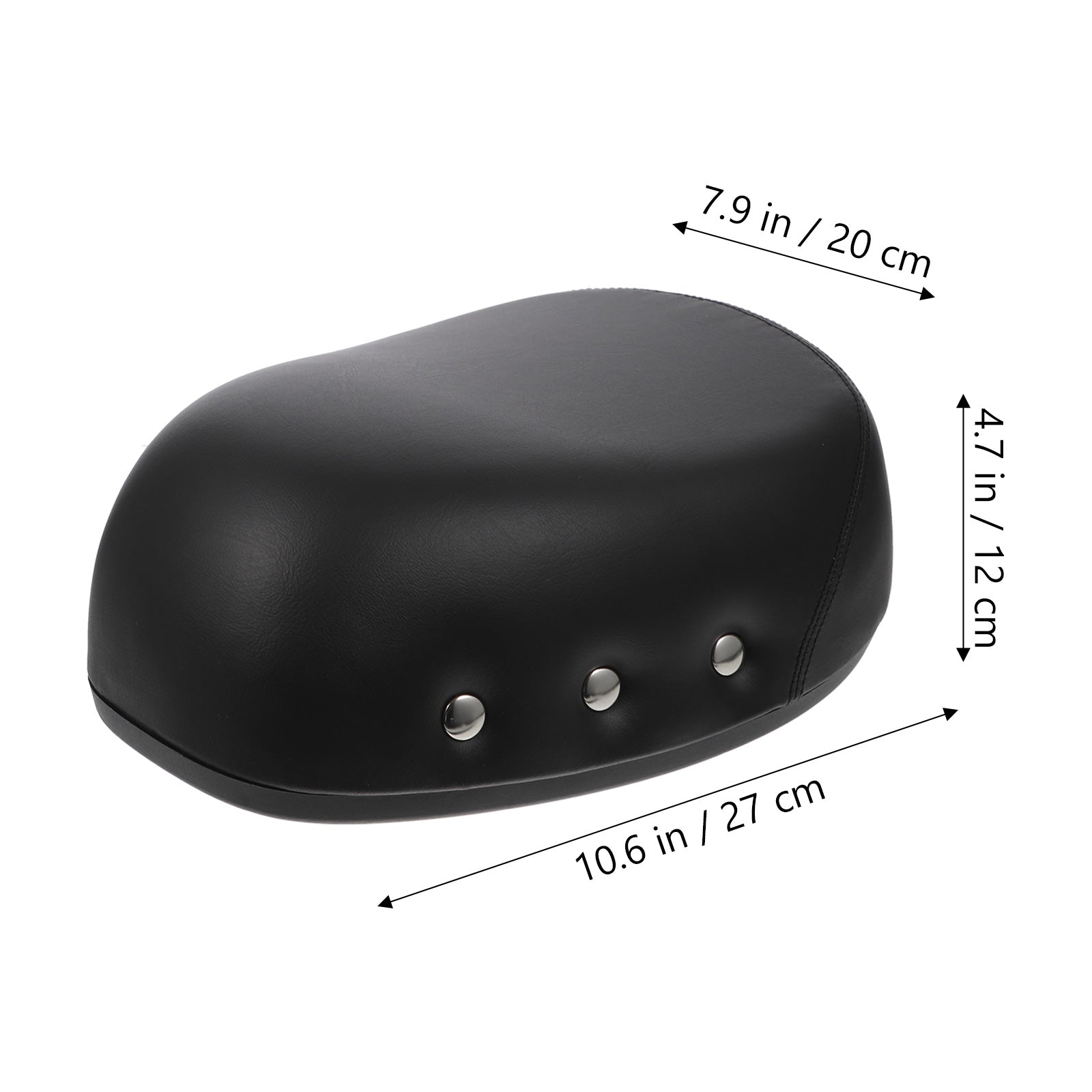 Black Universal Mountain Bike Seat Cushion J180365