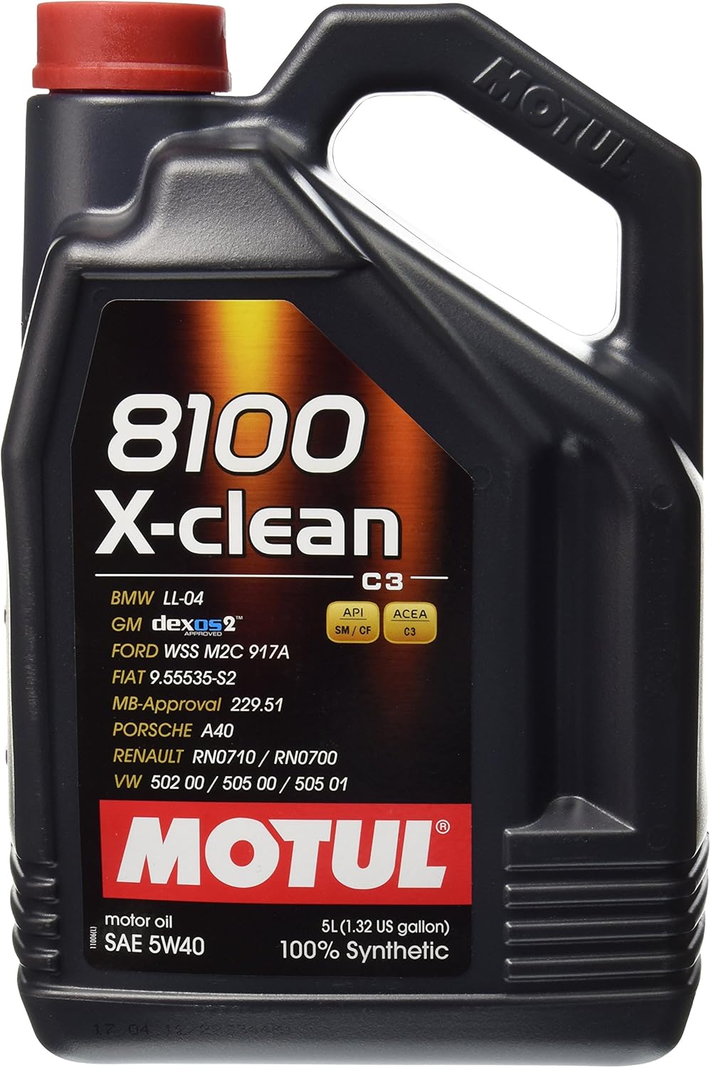 5W-40 Synthetic Engine Oil, 5 Liter Pack of 2 H507