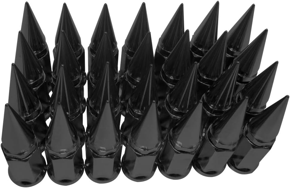 32 pc Extended Spike Lug Nut M12x1.25 Conical Seat Hex 3/4 M554165