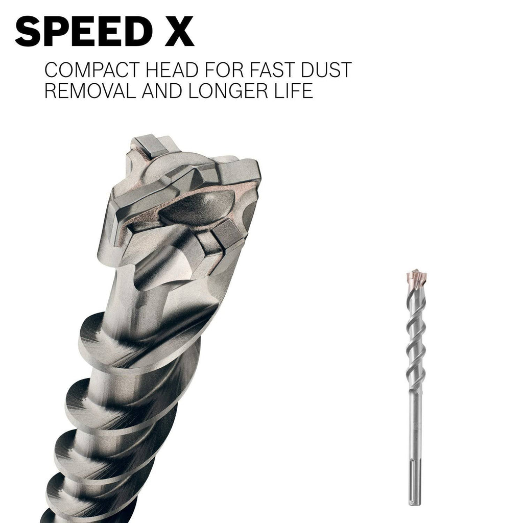 SDS Max Core Bit with Shank, 3 9/16 In, 12 L Z1738
