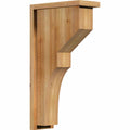 6x22W x 14x22D x 26x22H Western Red Cedar Corbel with Backplate Z5401