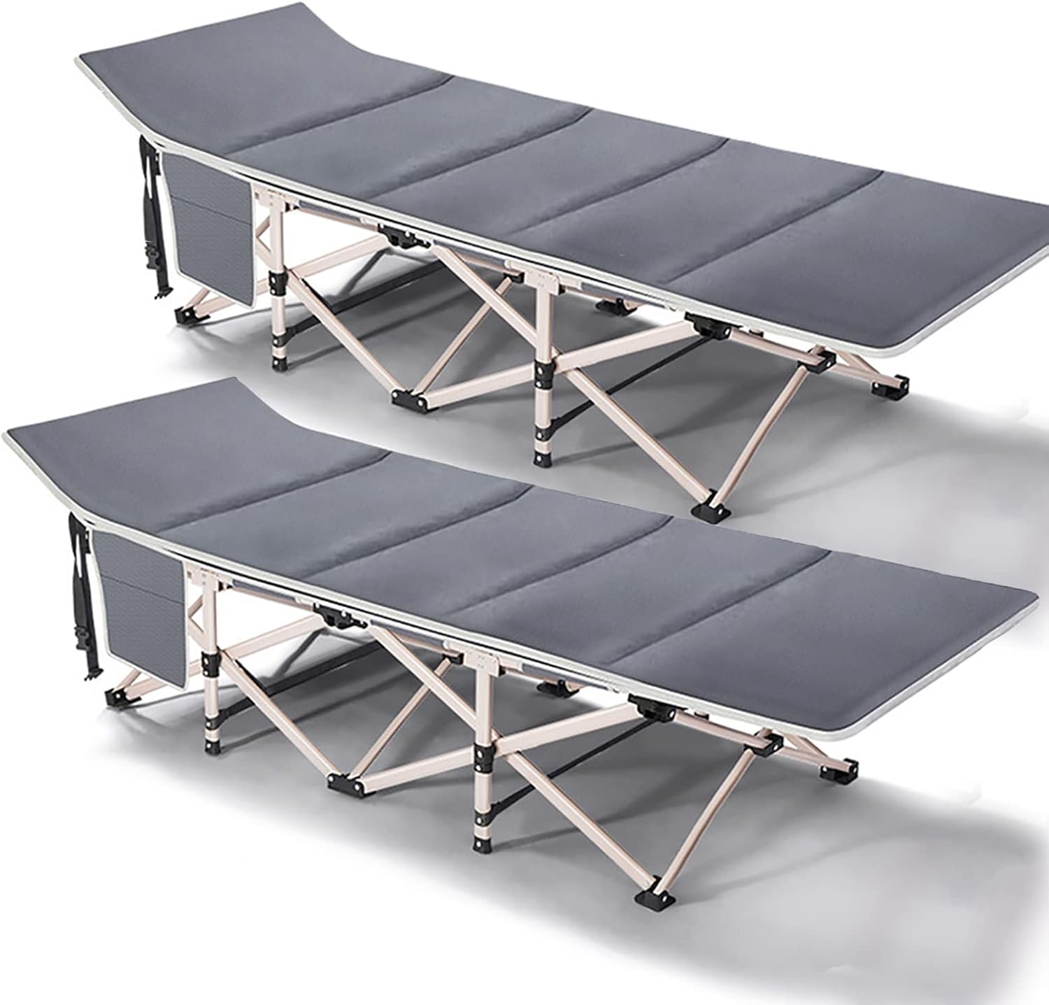 Heavy Duty Folding Camping Cot with Carry Bag F895652