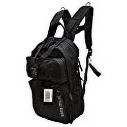 Black Tactical Hydration Pack Backpack with Molle & Chest Strap B9016