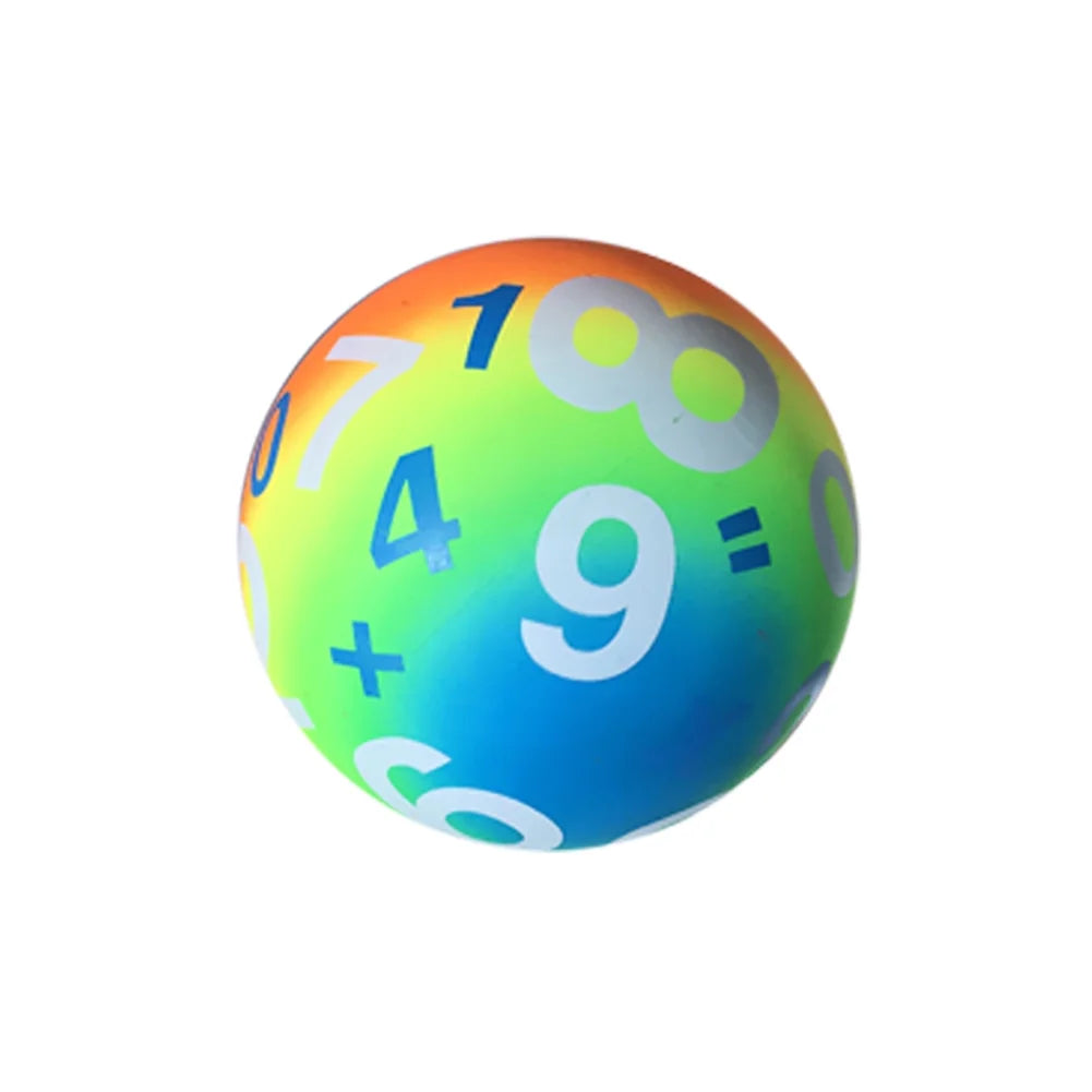 8.5 Rainbow Rubber Bouncing Balls Q64775