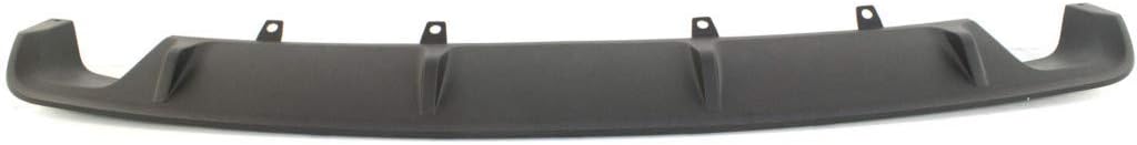Compatible Rear Lower Valance Plastic Textured V9676