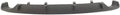 Compatible Rear Lower Valance Plastic Textured V9676