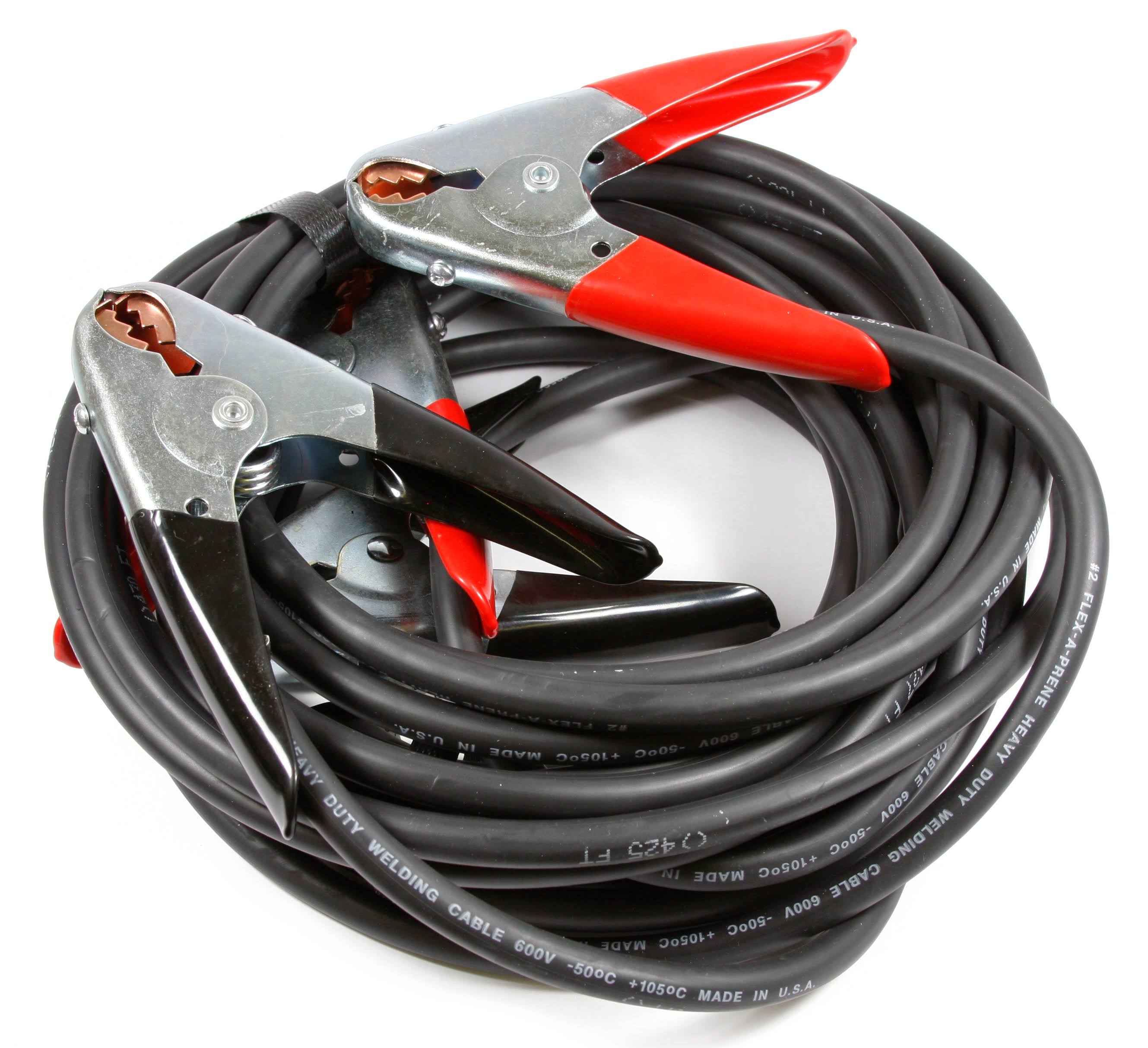 Heavy Duty Number 2 16 Feet Jumper Cables T934728