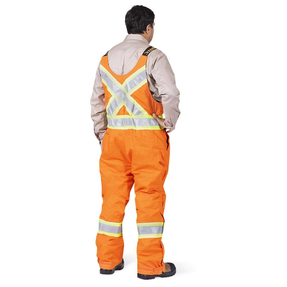 Flame Resistant Quilted Cotton Safety Overall 2xl J833