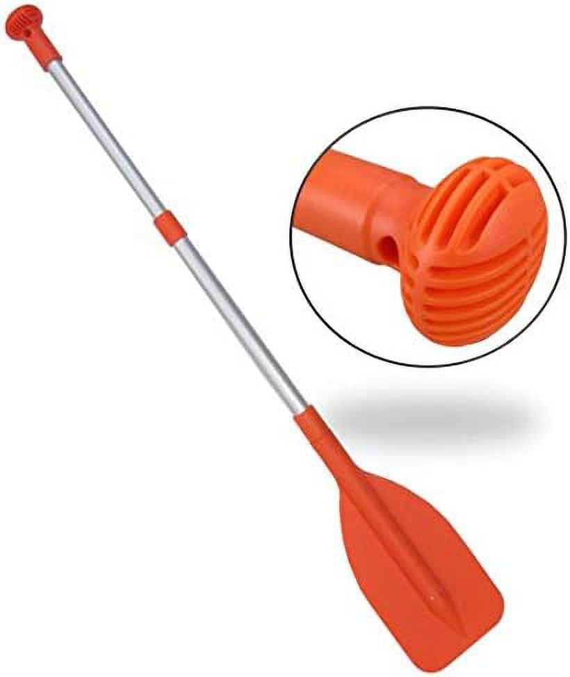Set Of 2 Mini Telescopic 21'' - 42'' Paddle Orange D905767